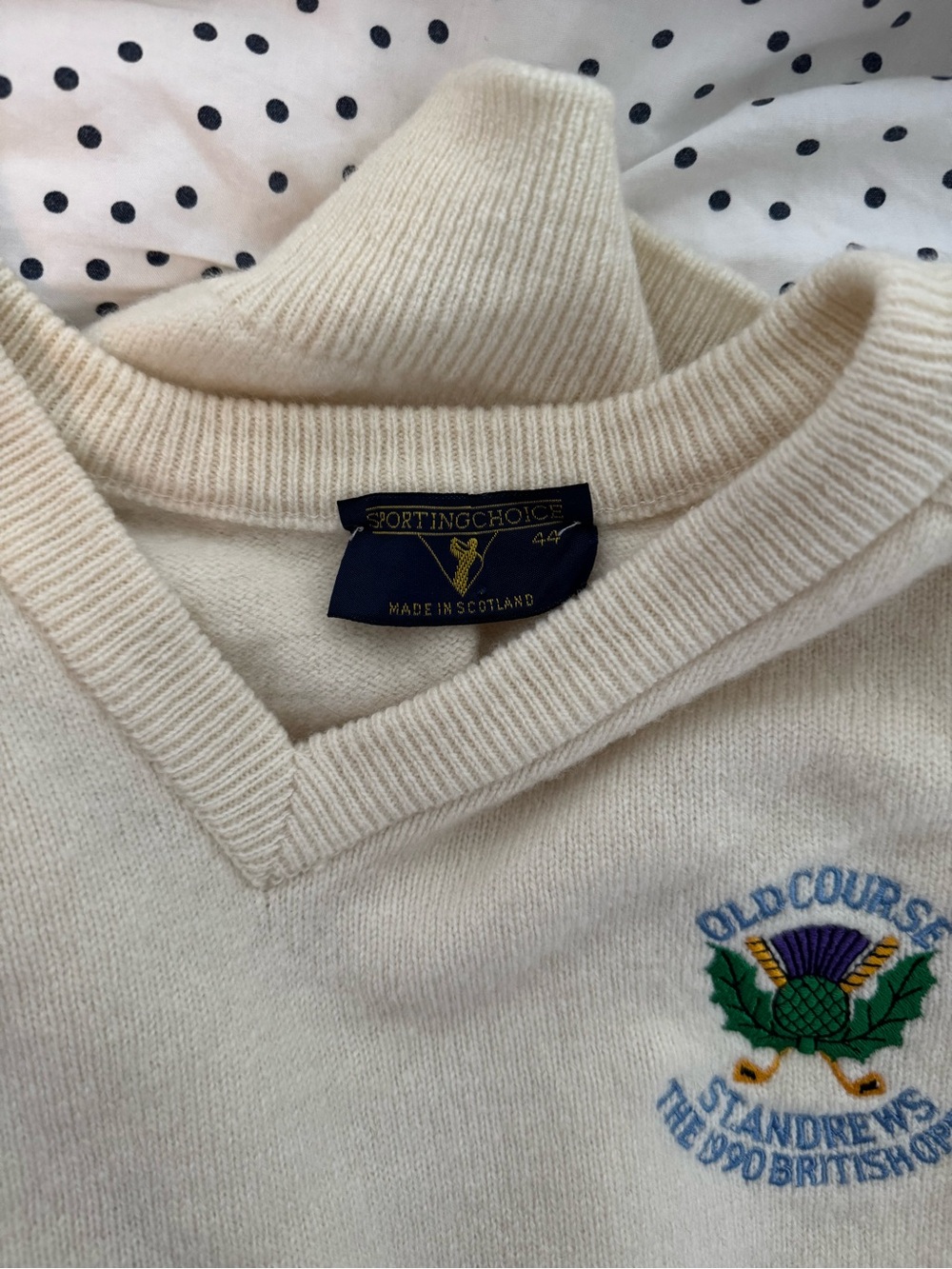 St Andrew’s Old Course British Open Sweater - Picture 5 of 6